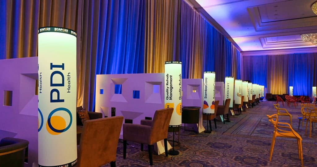 custom lampshades for event