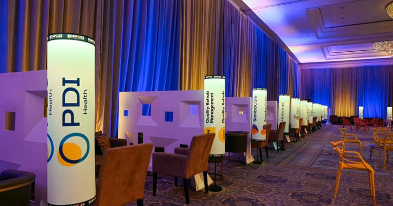 custom lampshades for event