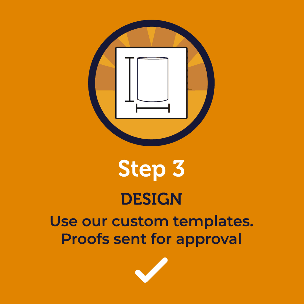 Use our templates to design your shades and centerpieces.